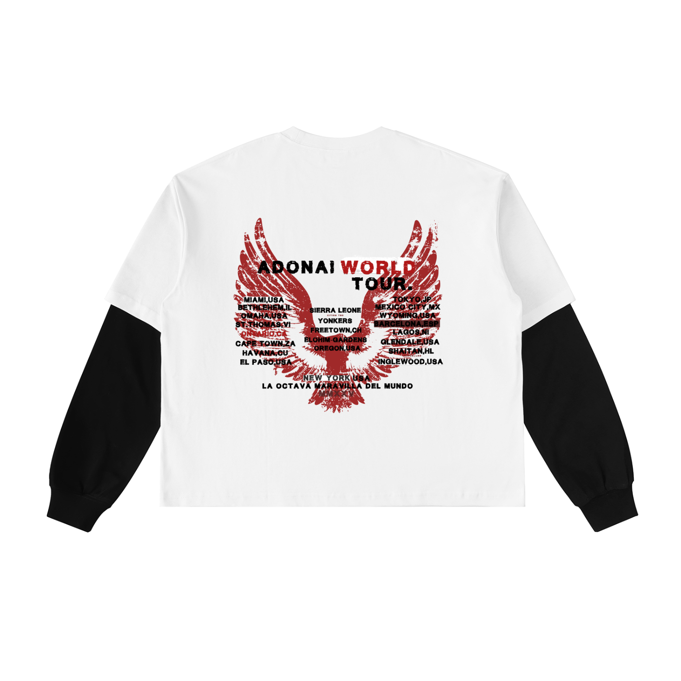 JESUS WORLD TOUR- WHITEOUT