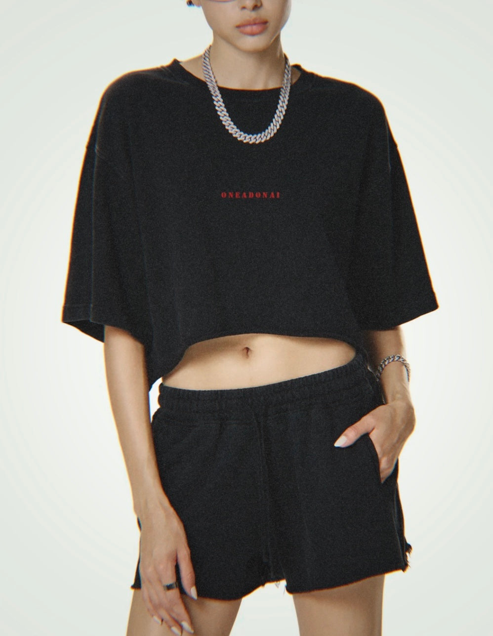 GODTONA-CROPPED SHIRT