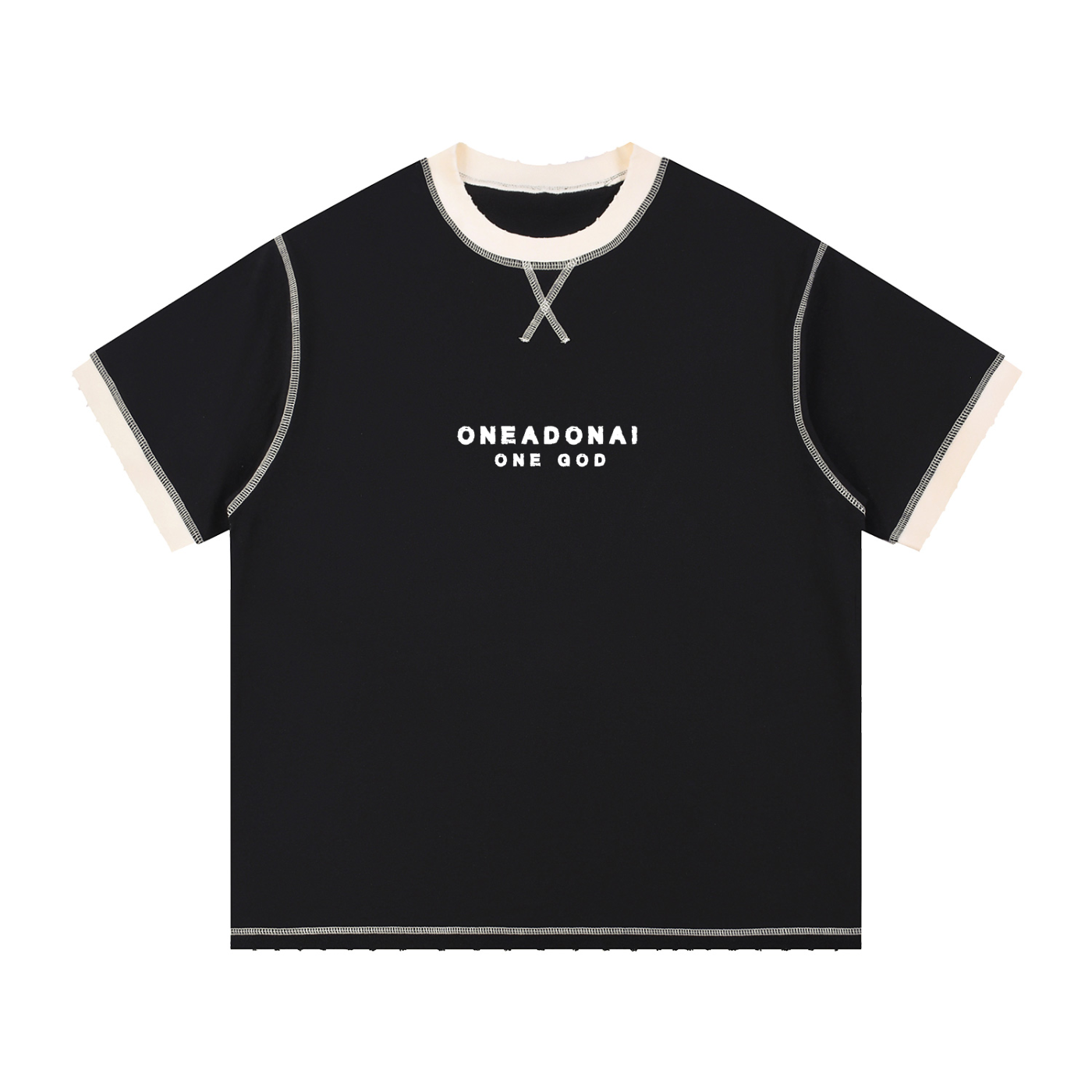 GOD GIFTS CONTRAST SHIRT