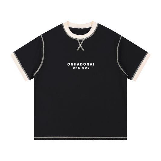 GOD GIFTS CONTRAST SHIRT