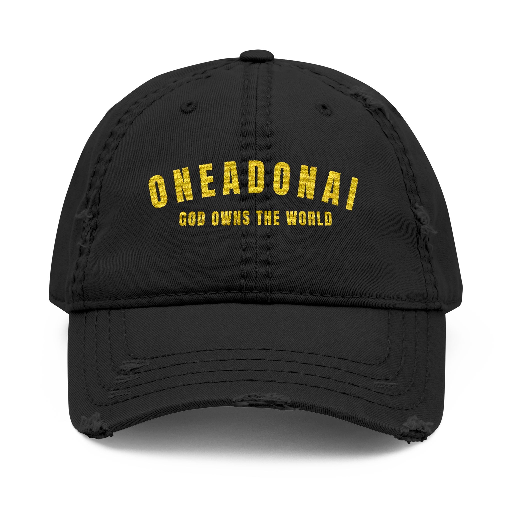 Distressed Dad Hat (Embroidery)
