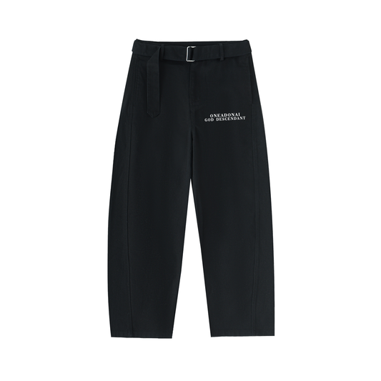 GOD DESCENDANT- BELTED BLADE PANTS