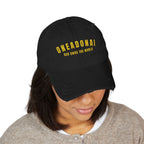 Distressed Dad Hat (Embroidery)