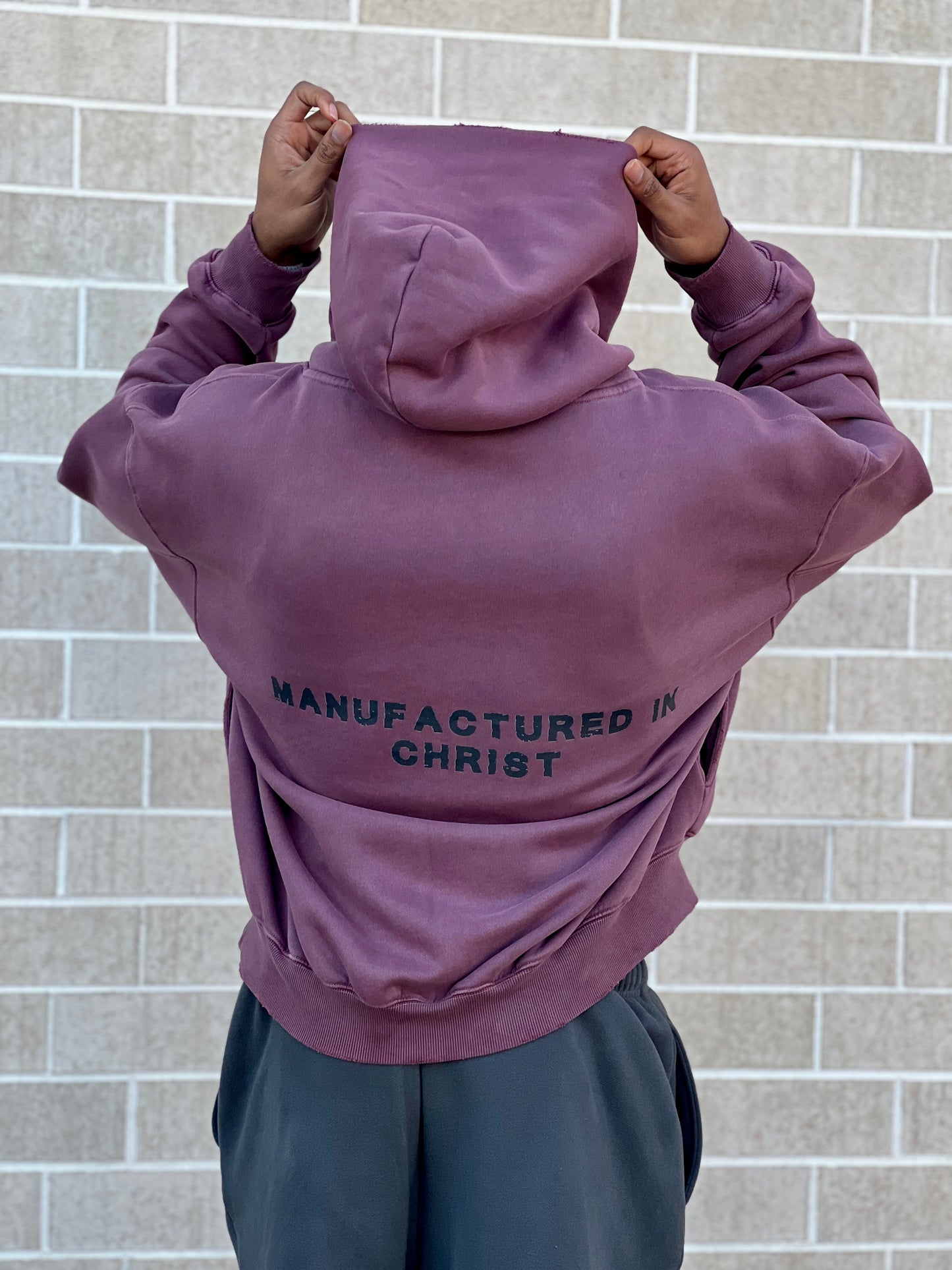 MANUFACTURED IN CHRIST HOODIE