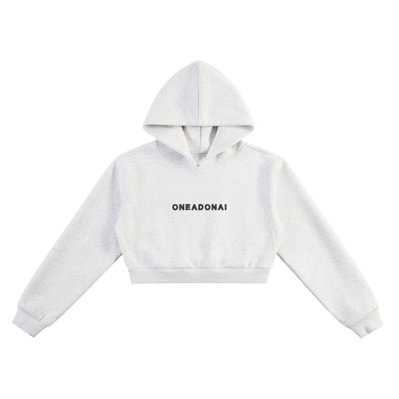 MANUFACTURED IN CHRIST-CROPPED HOODIE