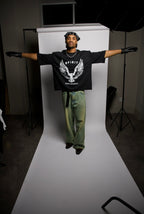 SPIRIT FRAYED BOXY T-SHIRT