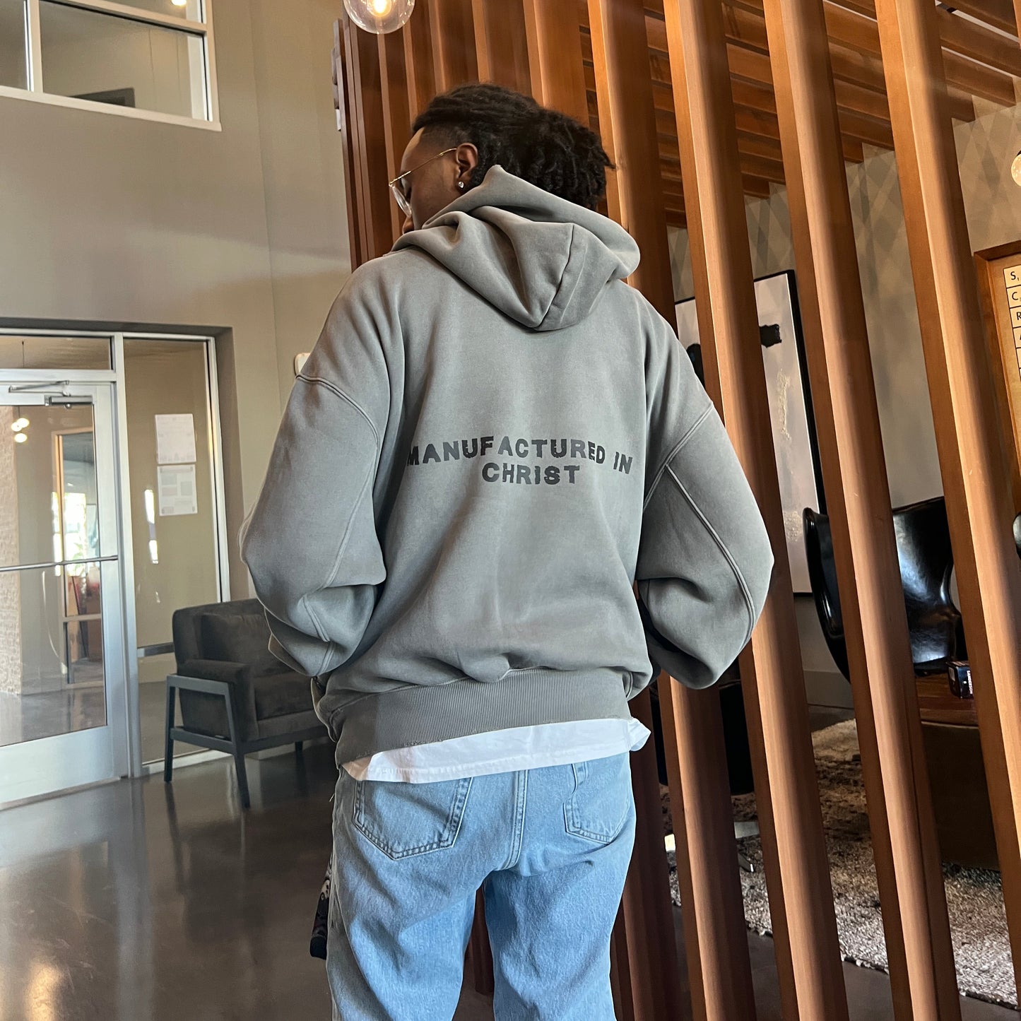 MANUFACTURED IN CHRIST HOODIE