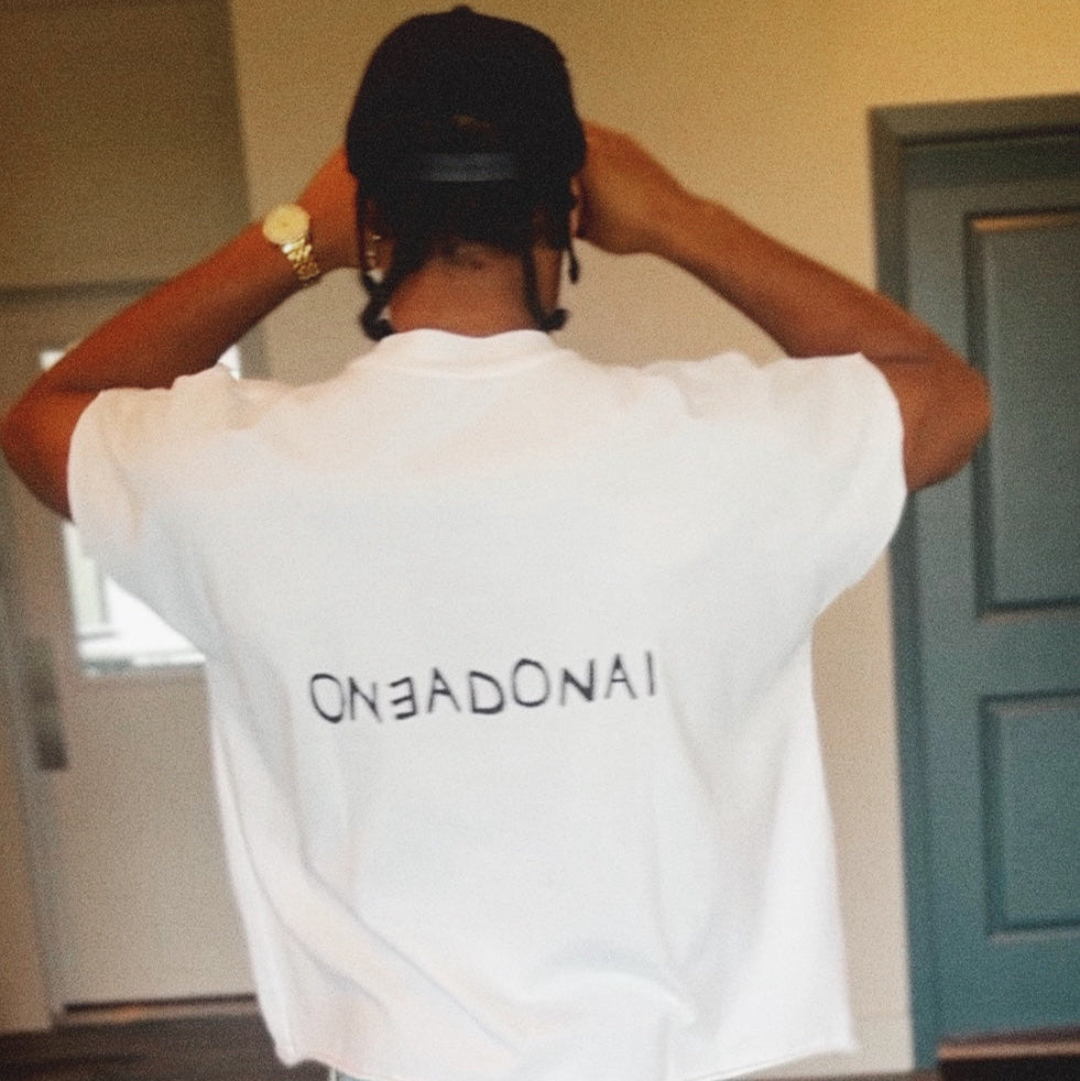 CUT HEMMED T-SHIRT