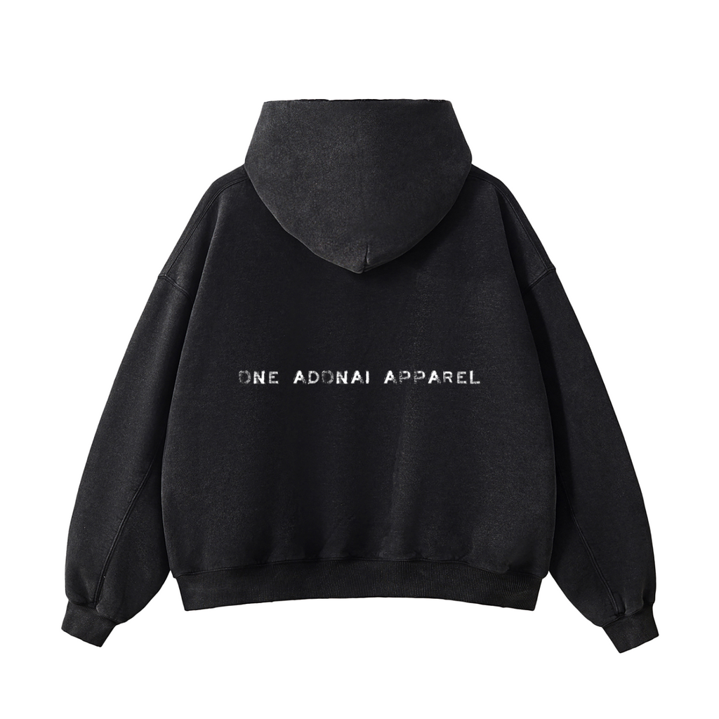 WASHED OVERSIZED HOODIE