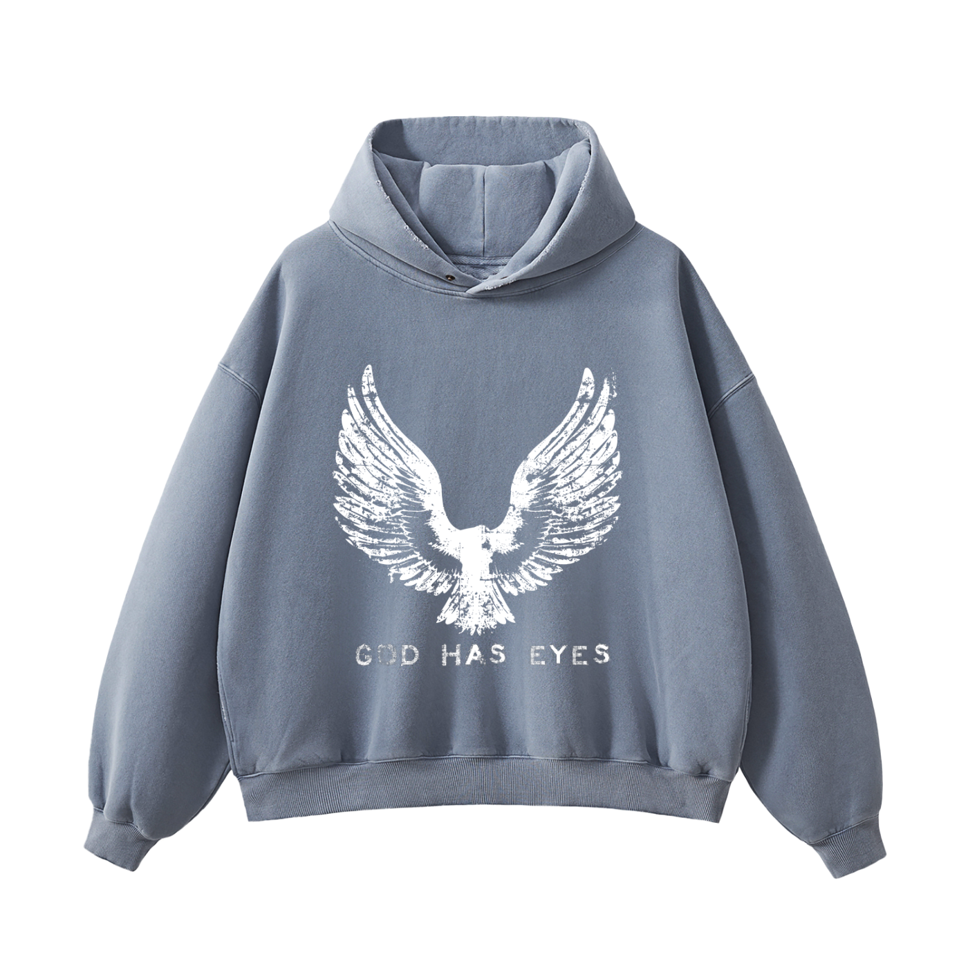 WASHED OVERSIZED HOODIE