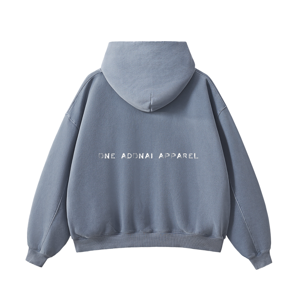 WASHED OVERSIZED HOODIE
