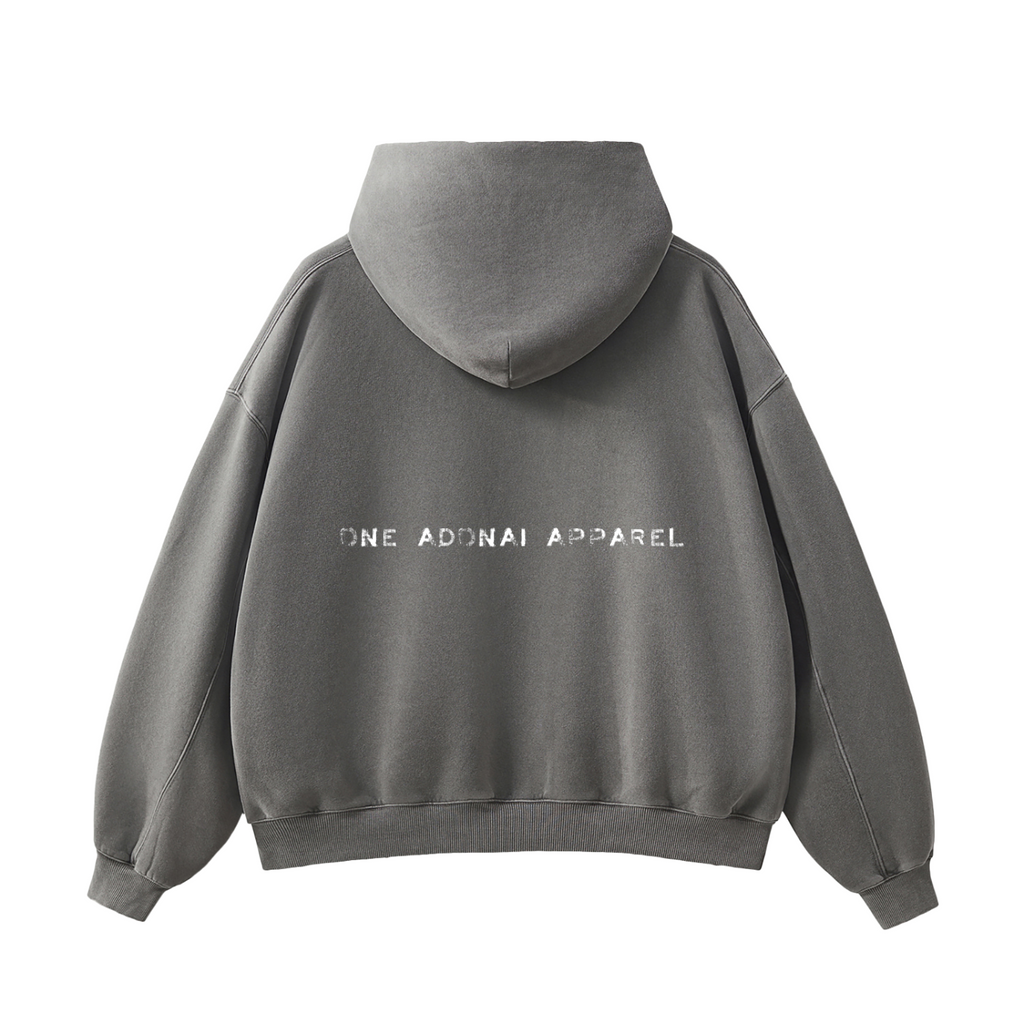 WASHED OVERSIZED HOODIE