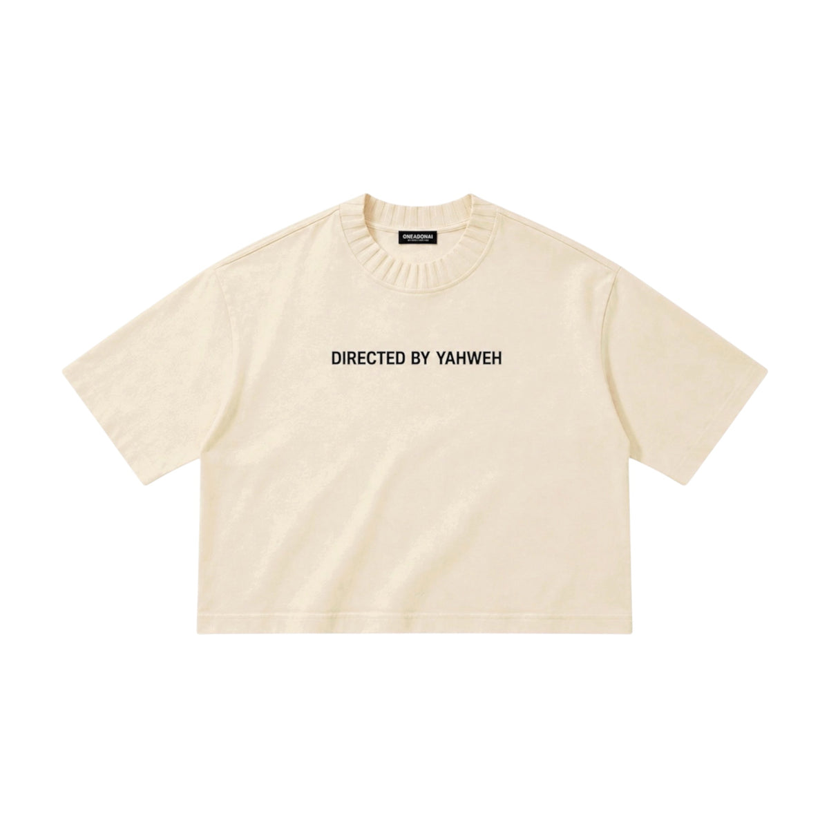 DIRECTED BY YAHWEH KNIT COLLAR SHIRT