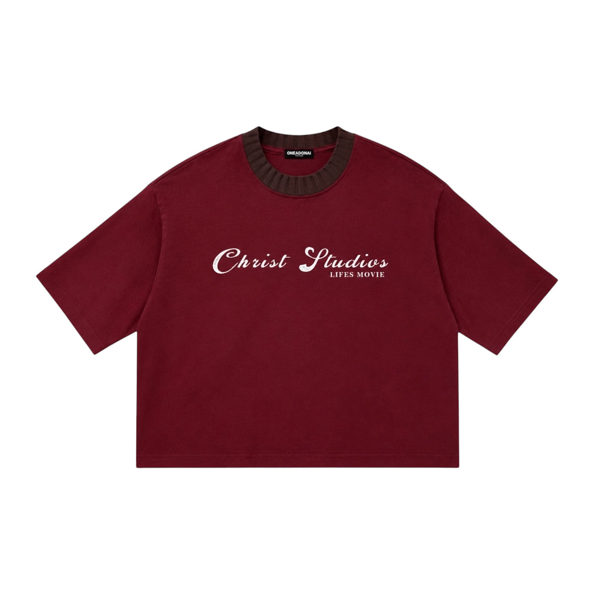 CHRIST STUDIOS KNIT COLLAR SHIRT