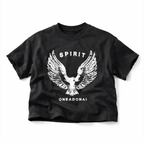 SPIRIT FRAYED BOXY T-SHIRT