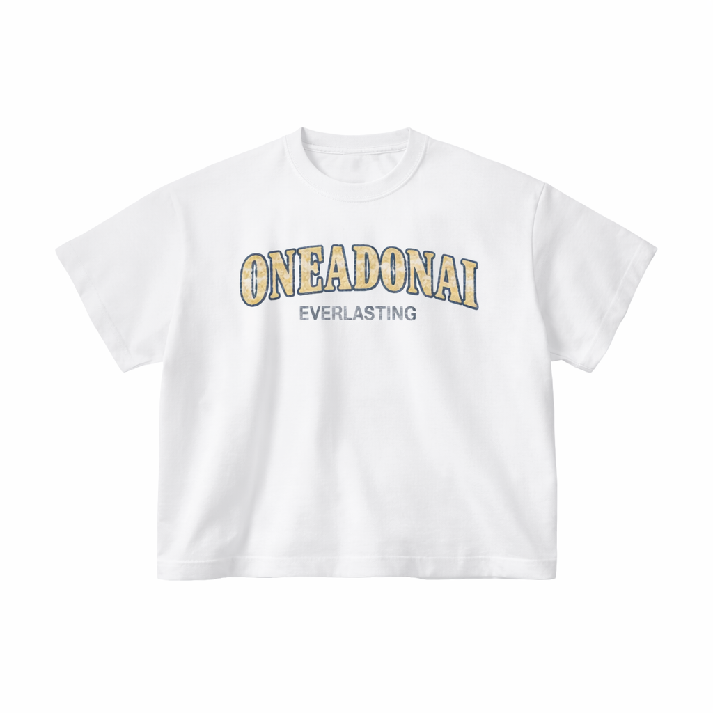 GOD LIVES FOREVER BOXY SHIRT