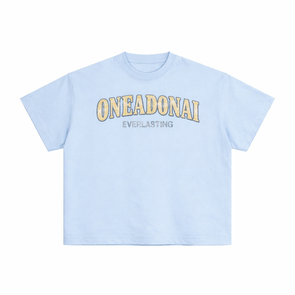 GOD LIVES FOREVER BOXY SHIRT