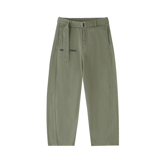 ONEADONAI- BELTED BLADE PANTS
