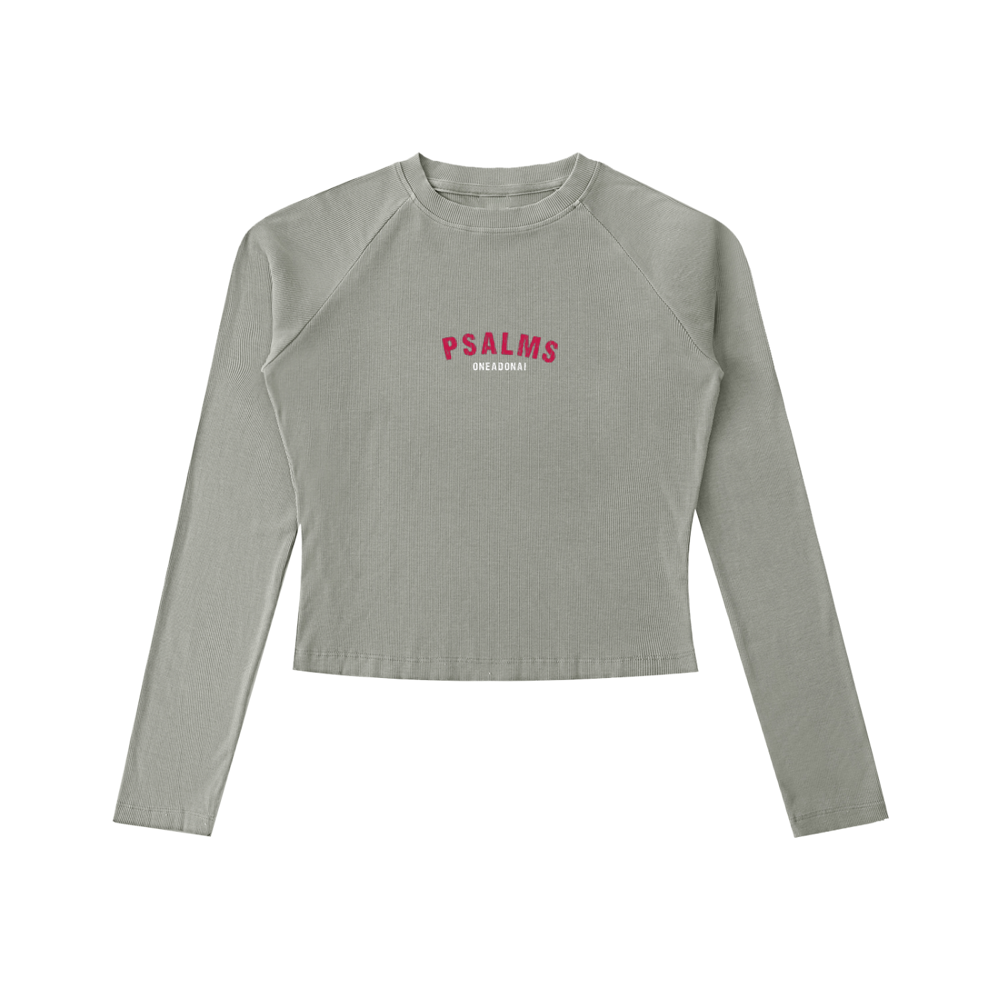 WOMENS LONGSLEEVE CROPPED SHIRT (NEW WAVE COLLAB)