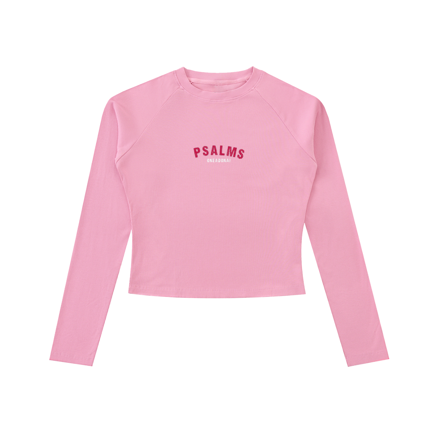WOMENS LONGSLEEVE CROPPED SHIRT (NEW WAVE COLLAB)