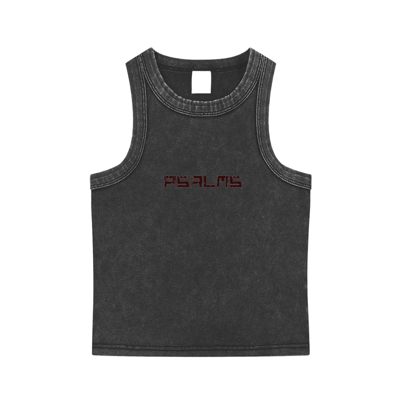 PSALMS-CROPPED TANK TOP